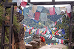 Prayer flags in Bhutan.