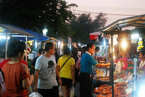 Night market Thailand.