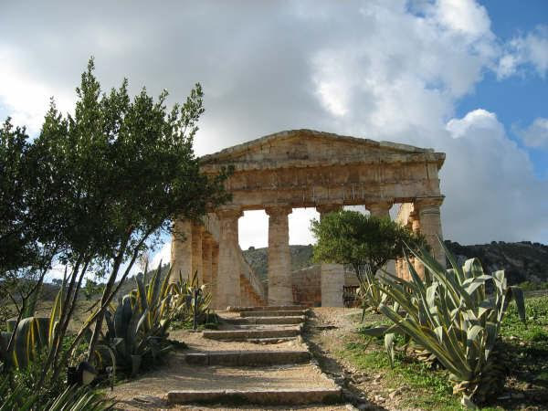 Segesta temple in Western Sicily.