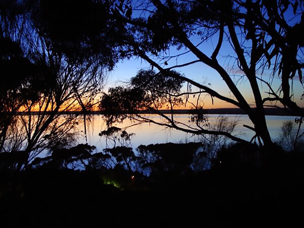 Kangaroo Island sunrise in Australia.