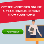 Online course sfor Teaching English abroad.