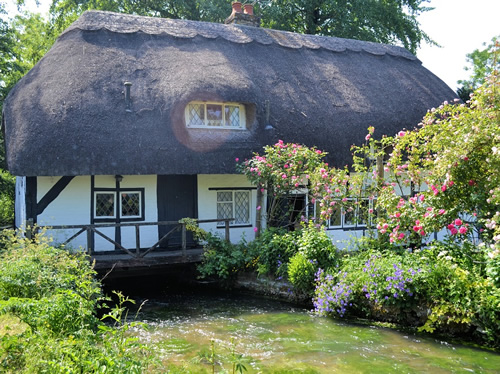 Cottage rental in England.