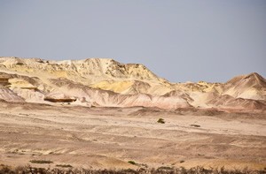 Namibe Desert in Angola.