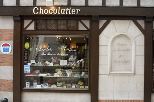 Chocolatier in France.