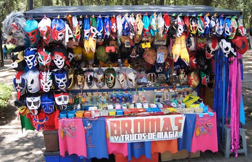 Magic masks in Mexico.