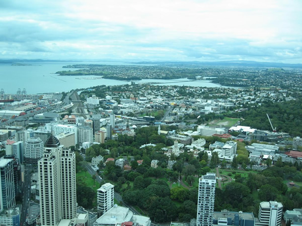 View of Auckland City.