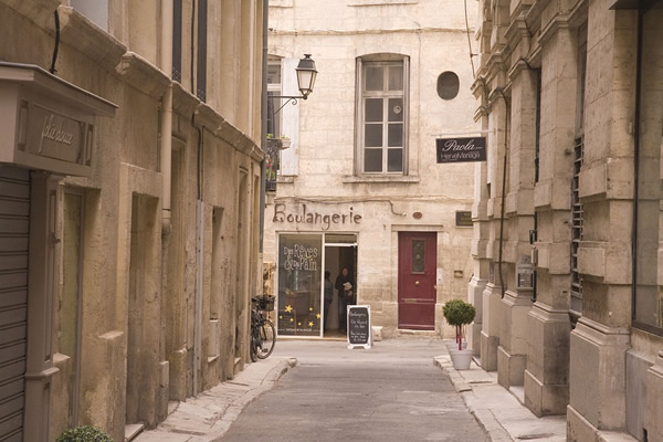 Boulangerie in Montpellier in the south of France