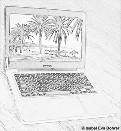 Technology on a beach not necessary