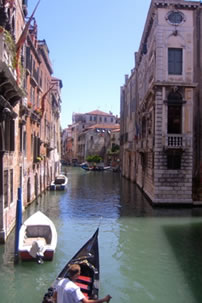 Venice, Italy, canal.