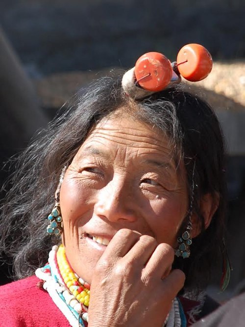 Tibetan woman.
