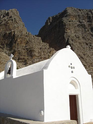 A church in Mochlos, Crete.