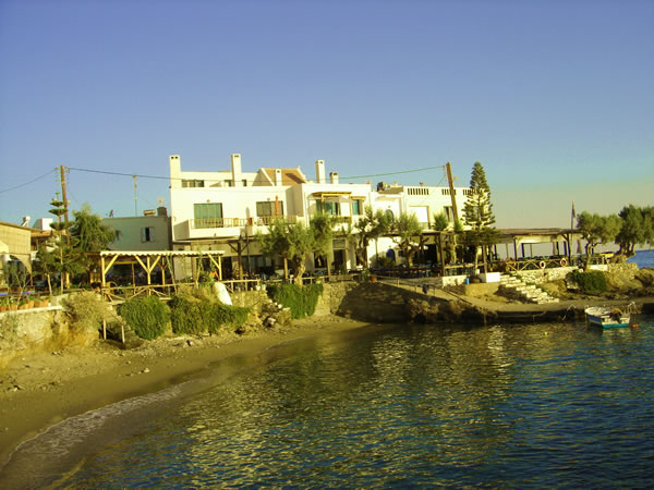 Kafeneon restaurant in Mochlos, Crete.