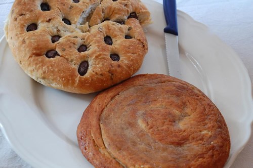 Traditional Cypriot breads.
