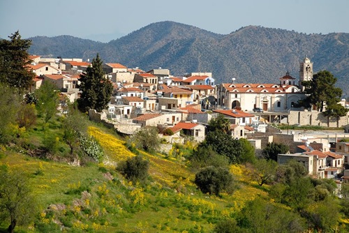 Villages along the wine routes of Cyprus.