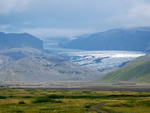 Iceland glacier.