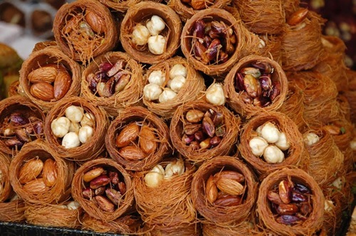 Sweets at Hafiz Mustafa, Istanbul.