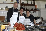 Cooking school classes in Italy.