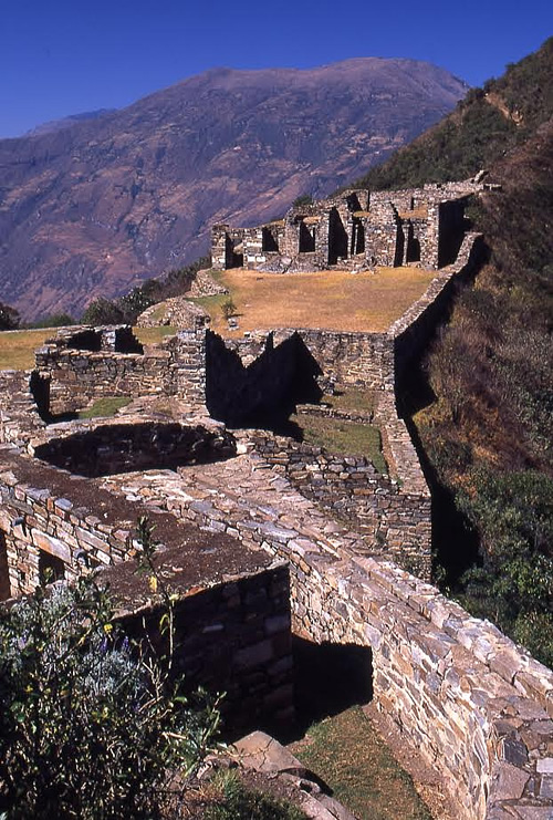 Choquequirao, the 'cradle of gold' in Peru.