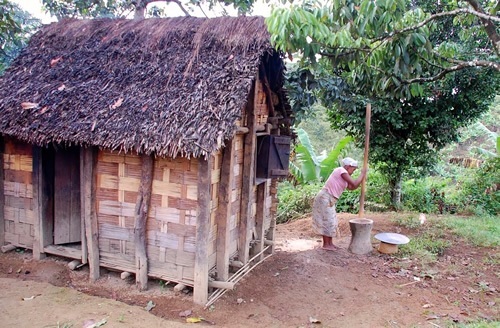 Tana house in Madagascar.