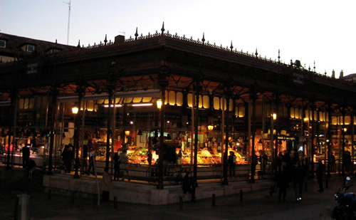 Mercado San Miguel in Madrid.