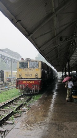Circle train in Monsoon.
