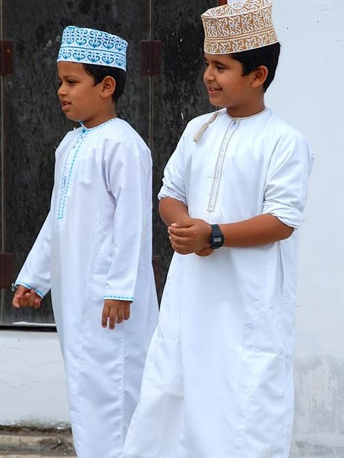 Omani boys.