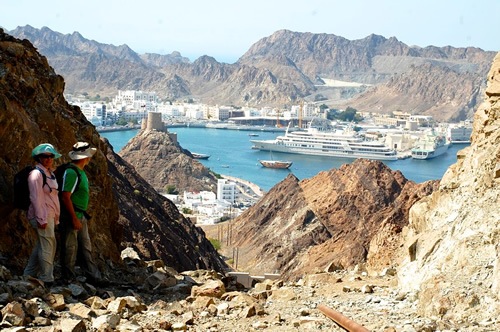 Port of Muscat, Oman.