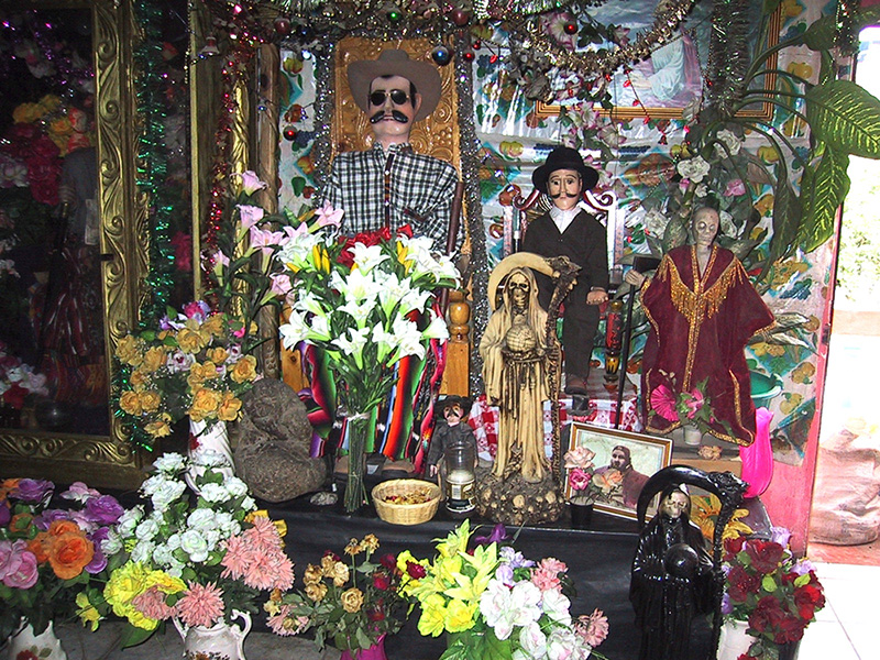 San Simon Shrine in Chichicastenango, Guatemala.