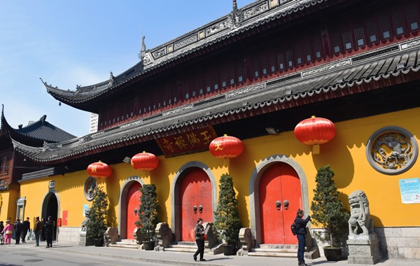Jade Buddhist Temple in Shanghai.