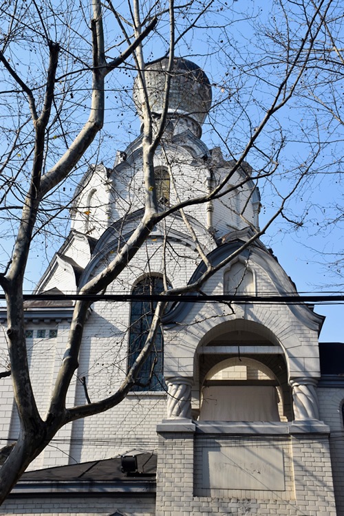 Russian Orthodox St. Nicholas Church in Shanghai.