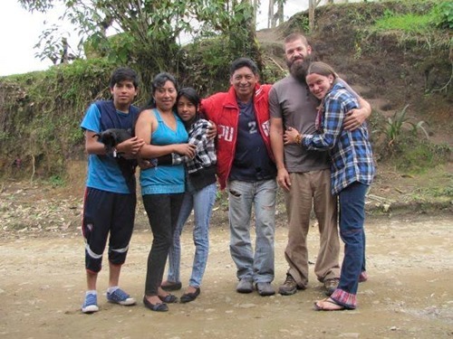 Slow volunteering with extended family in Ecuador.