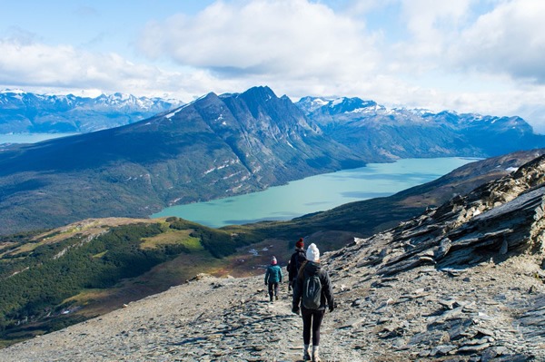 Small group travel: Trekking in Tierra del Fuego National Park.
