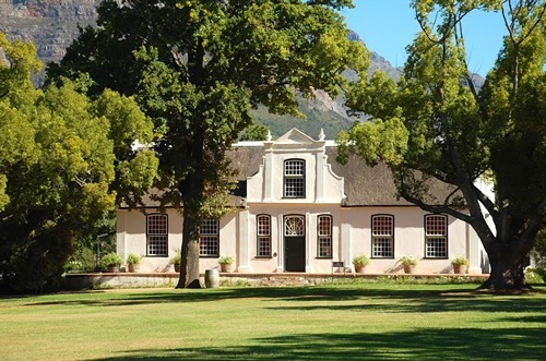 A wine estate in South Africa.