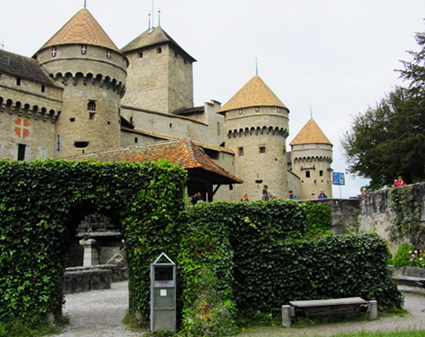 Chillon castle near Montreux.