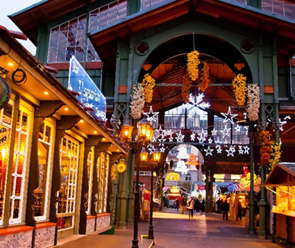 Grand Market Hall in Montreux.