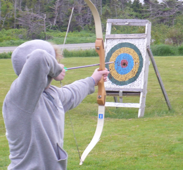 Archery at L'Istorlet, Quebec.
