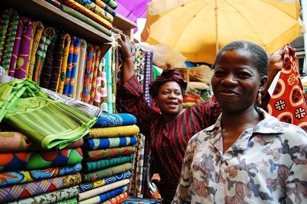 Market Vendors in Lagos, Nigeria. Photo courtesy Transitions Abroad