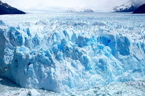 Perito Moreno Glacier in Patagonia.