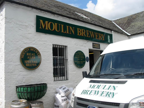 Scotland: Moulin Bewery.