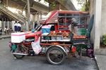 Street cart food in Thailand.