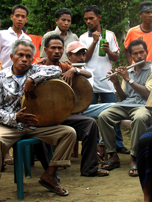 Village musicians.