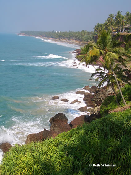 Travel solo on the Kerala Coast in India.