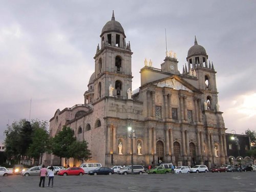 Cathedral in Mexico City.