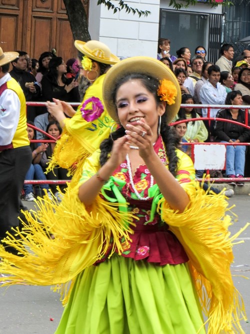 Carnival in Sucre, Bolivia.