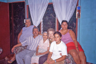 Home stay with my family in Costa Rica.