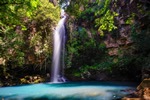 Teaching English in lush Costa Rica with its waterfalls.