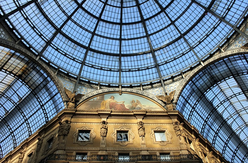 Galleria in Milan, Italy.
