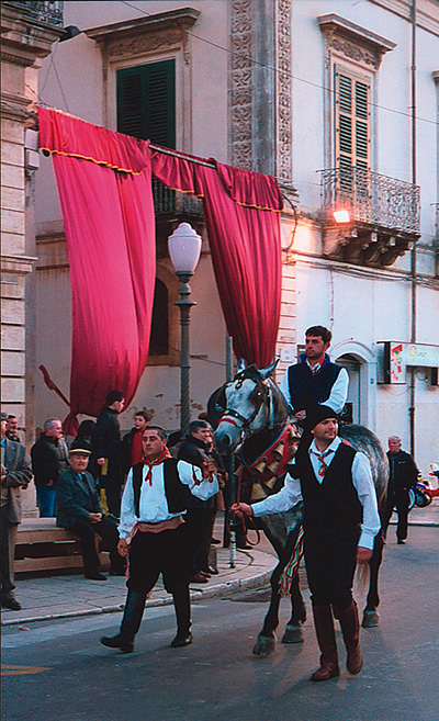 Sicily's annual horse parade.