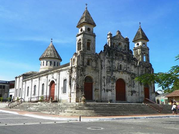 A colonial church in Nicaragua