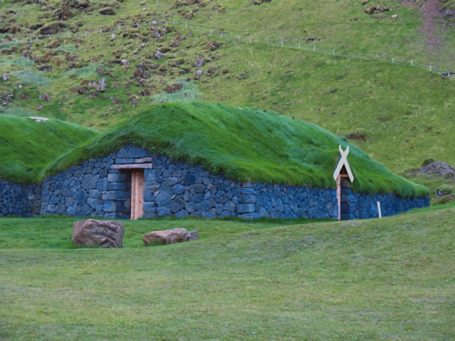South Iceland turfhouse.